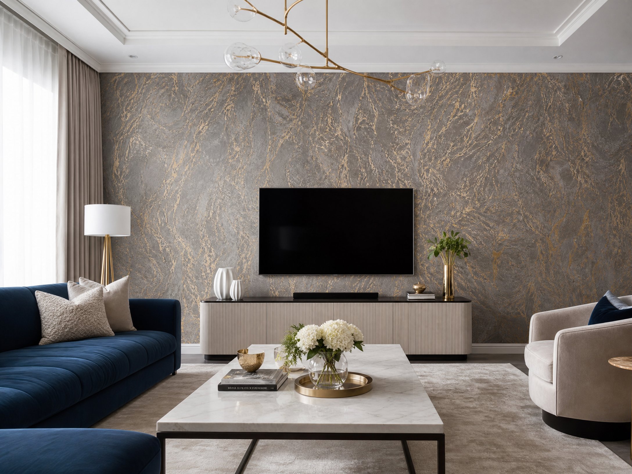 Residential Wallpaper Installation